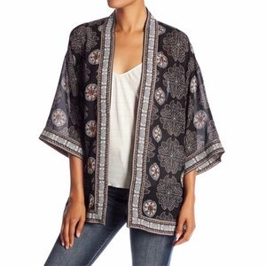 Max Studio Kimono Style Open Flow Shirt M